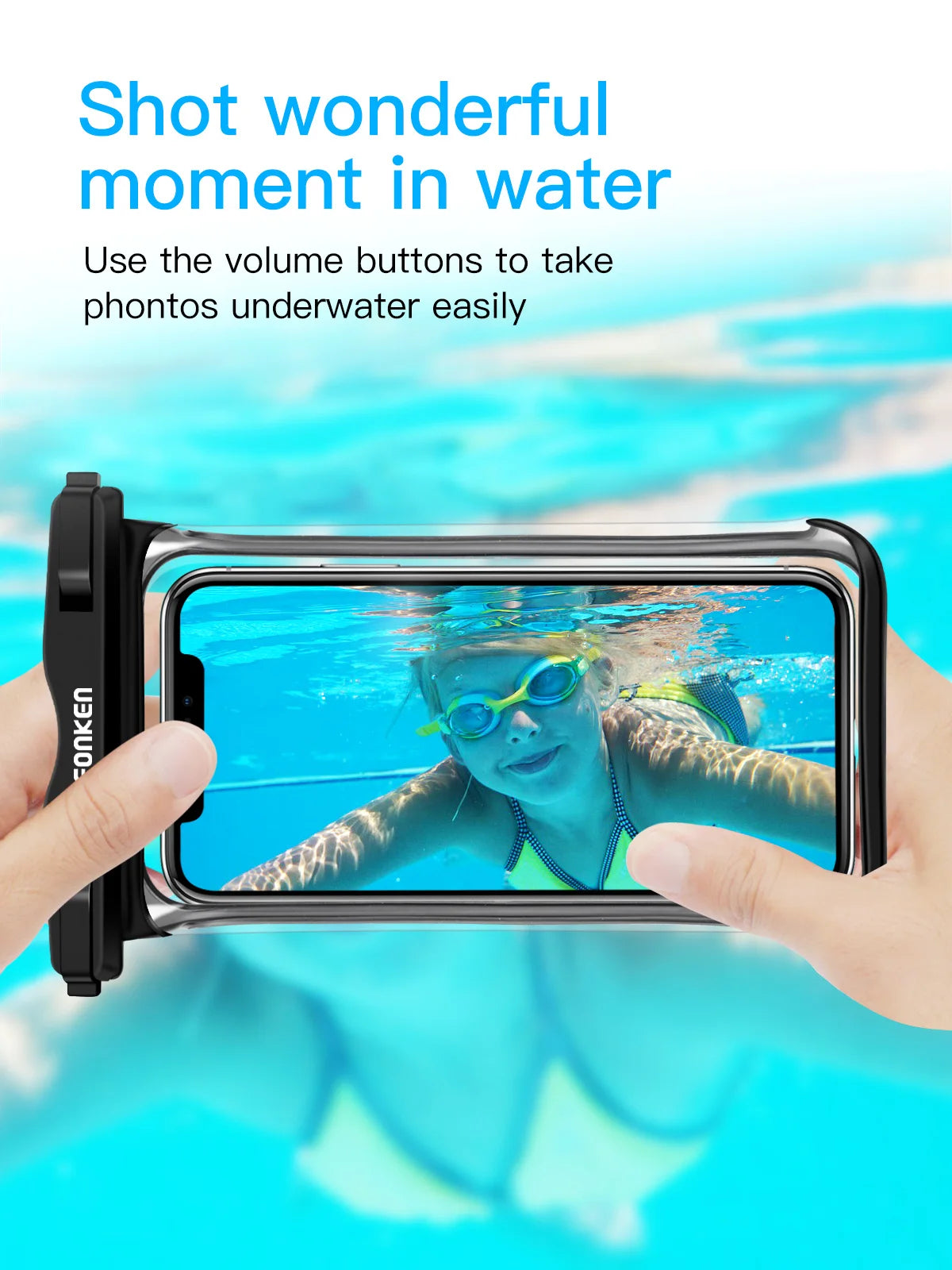 🌊📱 Full View Waterproof Phone Pouch – Dive Into Fun, Worry-Free! 🏊‍♂️💧 - ThiGui