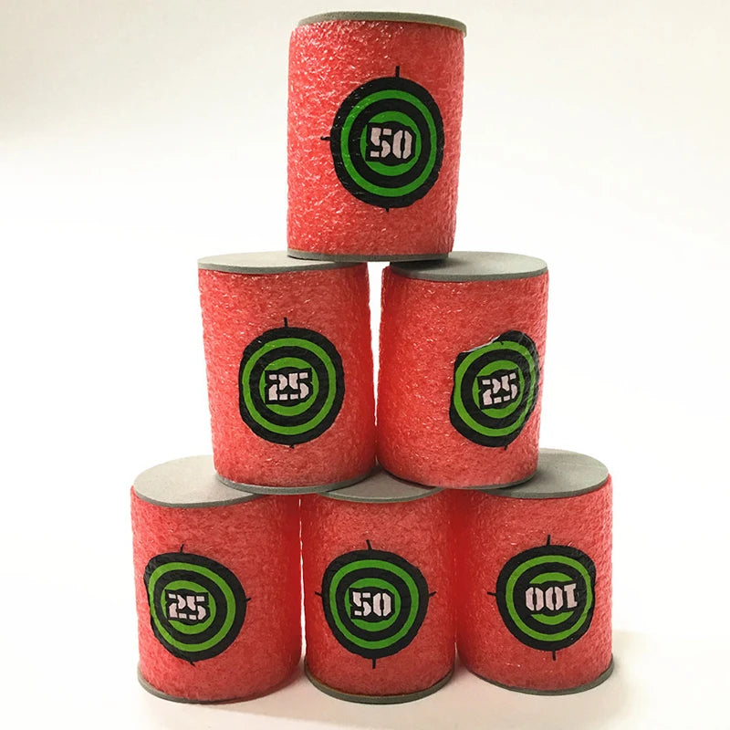 🎯 100 Soft Foam Bullets for Nerf Blasters | Safe, Fun & Non-Stop Action for Boys! 🔫✨ - ThiGui