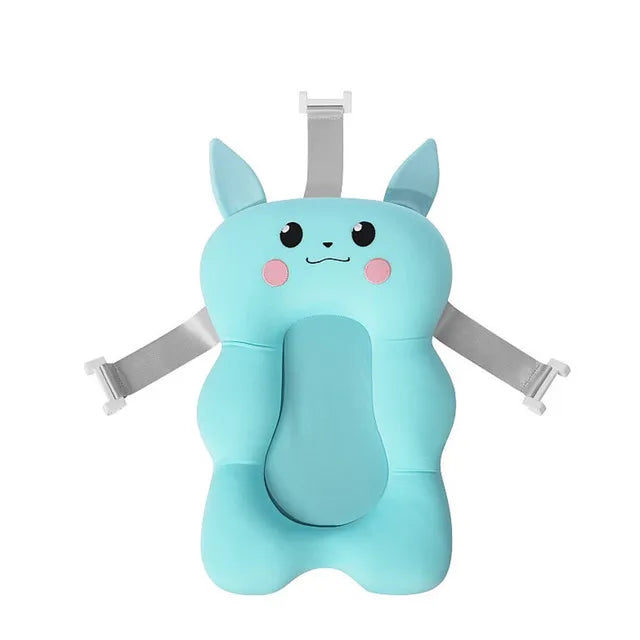 🛁💙 Baby’s Bathtime Buddy – Soft, Safe & Snuggly Support Cushion! 💙 - ThiGui