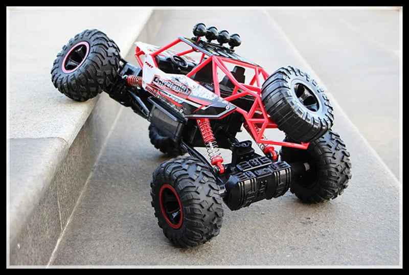 🚙 Off-Road RC Power Beast – 4WD Drift Stunt Car with LED Lights! 🔋💨 - ThiGui