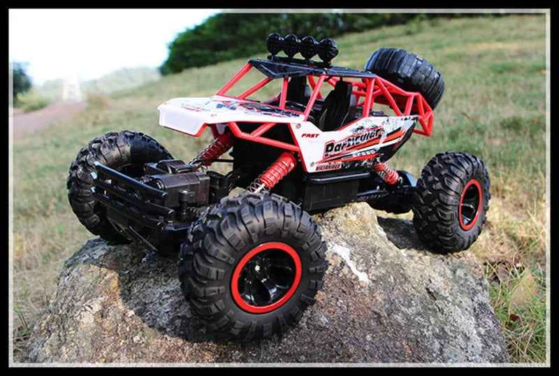 🚙 Off-Road RC Power Beast – 4WD Drift Stunt Car with LED Lights! 🔋💨 - ThiGui