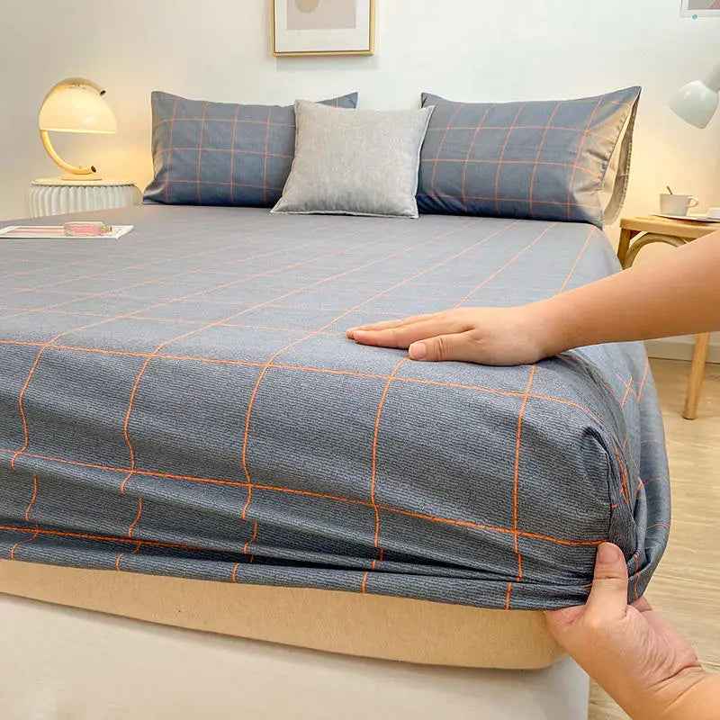 🚗Vroom-Vroom to Sleep! Pure Cotton Car Fitted Sheet for Busy Little Dreamers - ThiGui