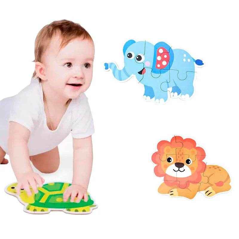 🧩Montessori Animal Puzzle Box – Brain Boosting Fun for Little Hands! - ThiGui