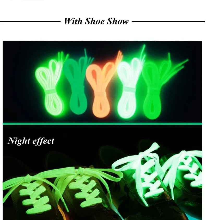 Glow Magic Shoelaces – Fun & Fluorescent Style for Night-Time Adventures - ThiGui