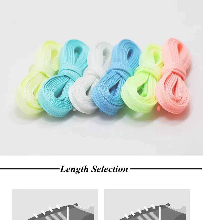 Glow Magic Shoelaces – Fun & Fluorescent Style for Night-Time Adventures - ThiGui