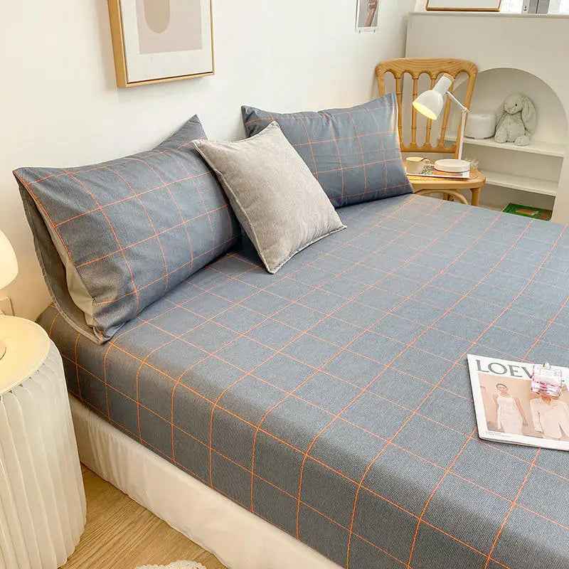 🚗Vroom-Vroom to Sleep! Pure Cotton Car Fitted Sheet for Busy Little Dreamers - ThiGui