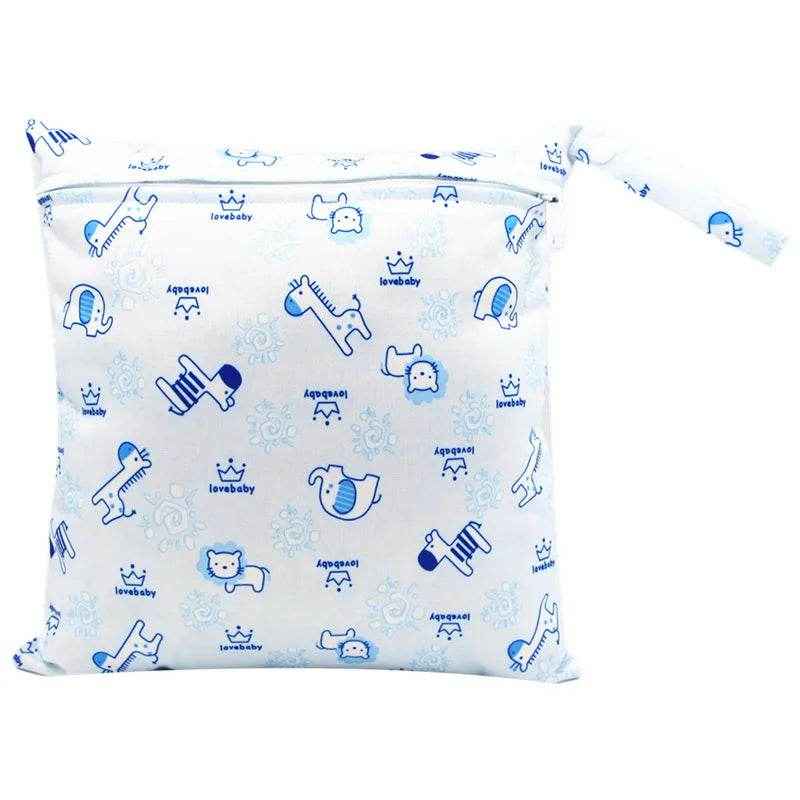 🌿 Mum’s Little Helper: Waterproof Reusable Wet Bag for Busy Days Out! 🍼 - ThiGui