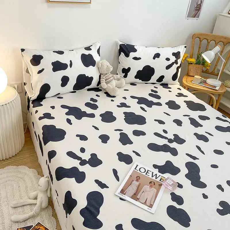 🚗Vroom-Vroom to Sleep! Pure Cotton Car Fitted Sheet for Busy Little Dreamers - ThiGui