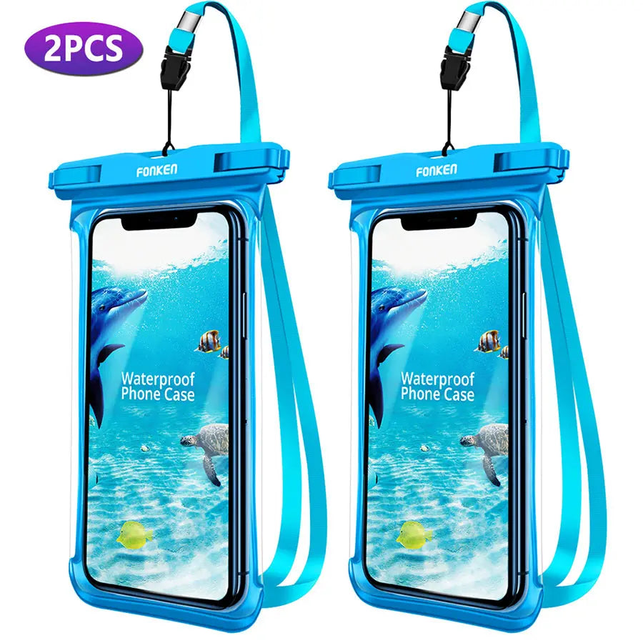 🌊📱 Full View Waterproof Phone Pouch – Dive Into Fun, Worry-Free! 🏊‍♂️💧 - ThiGui