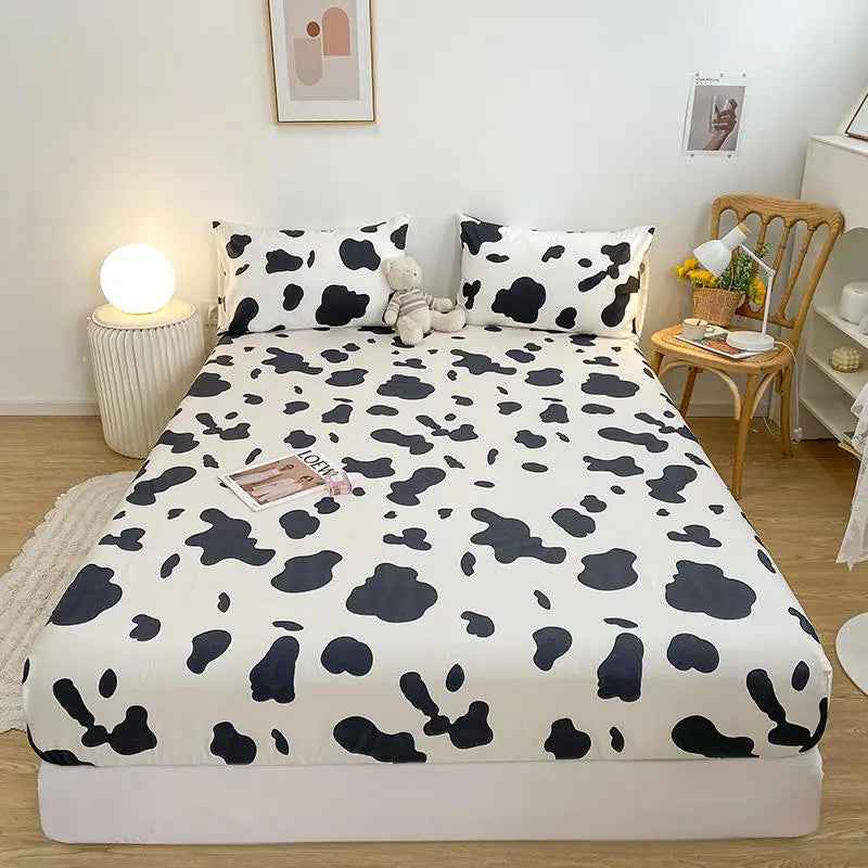 🚗Vroom-Vroom to Sleep! Pure Cotton Car Fitted Sheet for Busy Little Dreamers - ThiGui