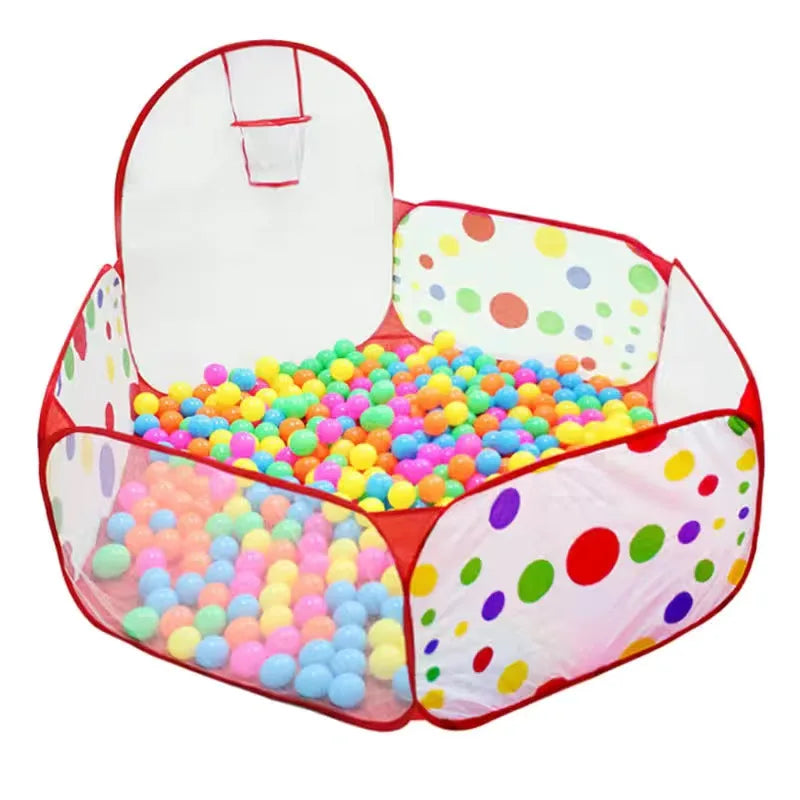 🏀 1.2M Ball Pit with Hoop – Indoor & Outdoor Fun Zone for Active Little Ones! 🎉🌈 - ThiGui