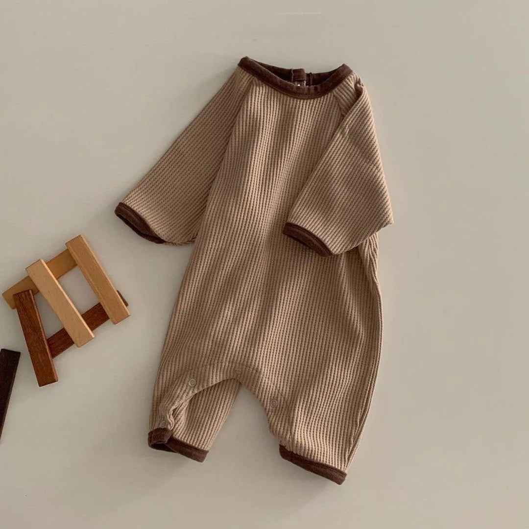 🌈 Soft & Snuggly! Rainbow Baby Romper for Boys & Girls 👶💖 - ThiGui