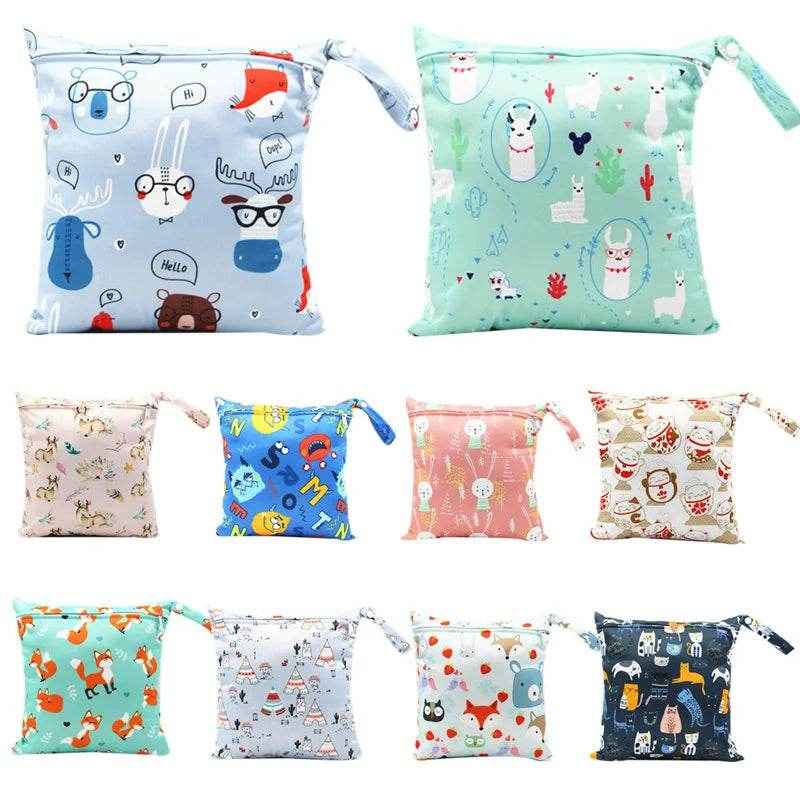 🌿 Mum’s Little Helper: Waterproof Reusable Wet Bag for Busy Days Out! 🍼 - ThiGui