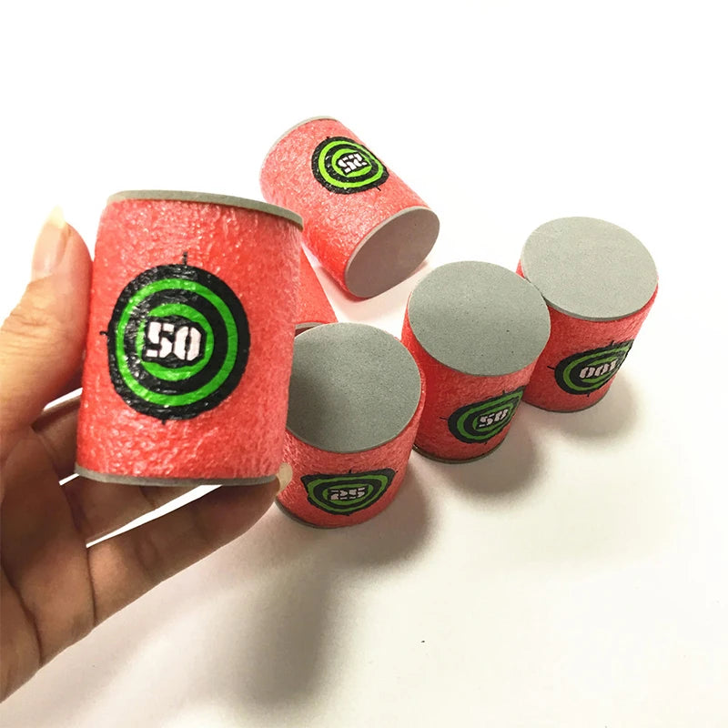 🎯 100 Soft Foam Bullets for Nerf Blasters | Safe, Fun & Non-Stop Action for Boys! 🔫✨ - ThiGui