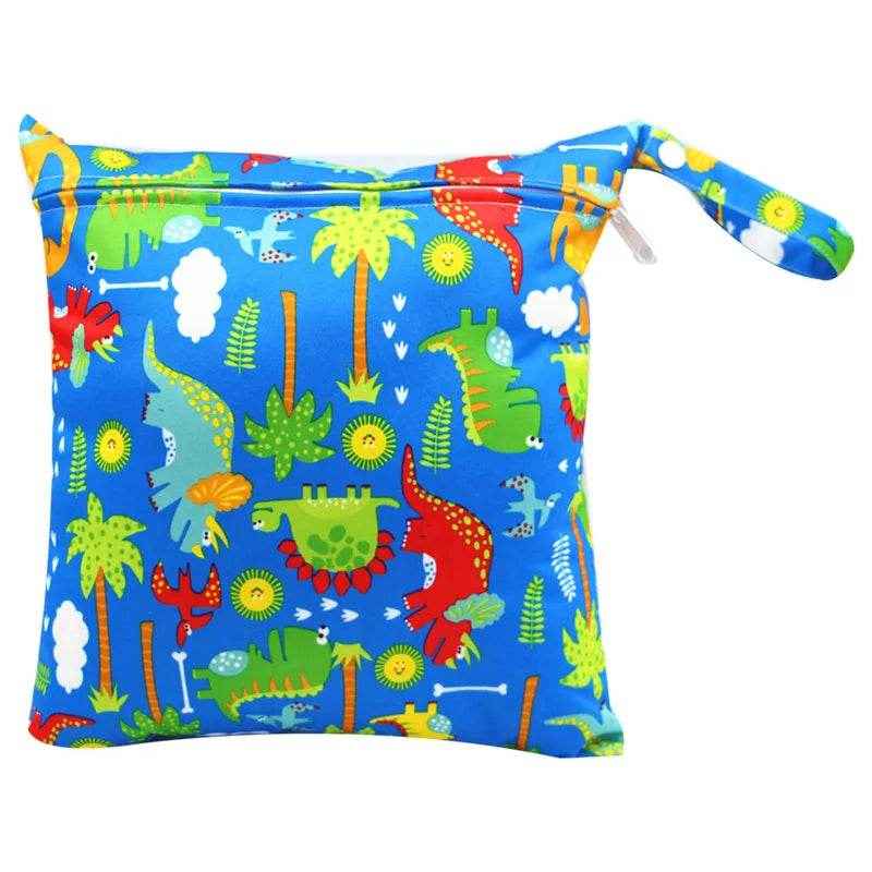 🌿 Mum’s Little Helper: Waterproof Reusable Wet Bag for Busy Days Out! 🍼 - ThiGui