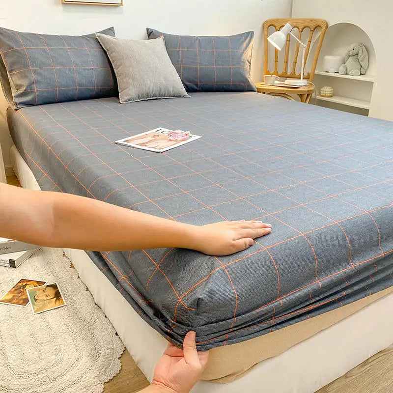 🚗Vroom-Vroom to Sleep! Pure Cotton Car Fitted Sheet for Busy Little Dreamers - ThiGui