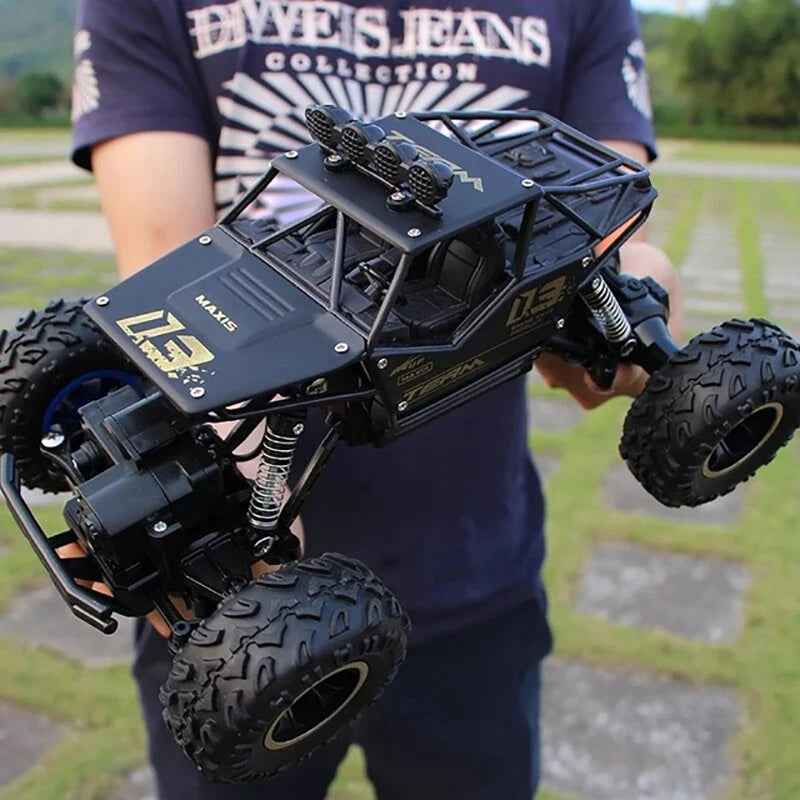 🚙 Off-Road RC Power Beast – 4WD Drift Stunt Car with LED Lights! 🔋💨 - ThiGui