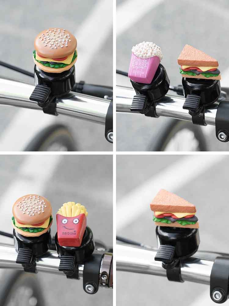 🌱Ding Ding, Let’s Roll! The Fun-Filled Hamburger Bike Bell That Makes Boys Smile - ThiGui