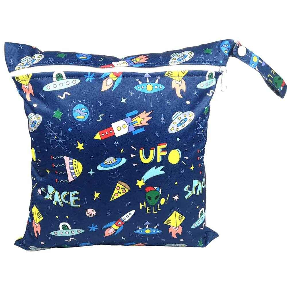 🌿 Mum’s Little Helper: Waterproof Reusable Wet Bag for Busy Days Out! 🍼 - ThiGui