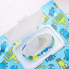 🧷 Smart Wet Wipes Bag – Snap, Strap & Go! Perfect for Mum Life on the Move! 💖🍼 - ThiGui