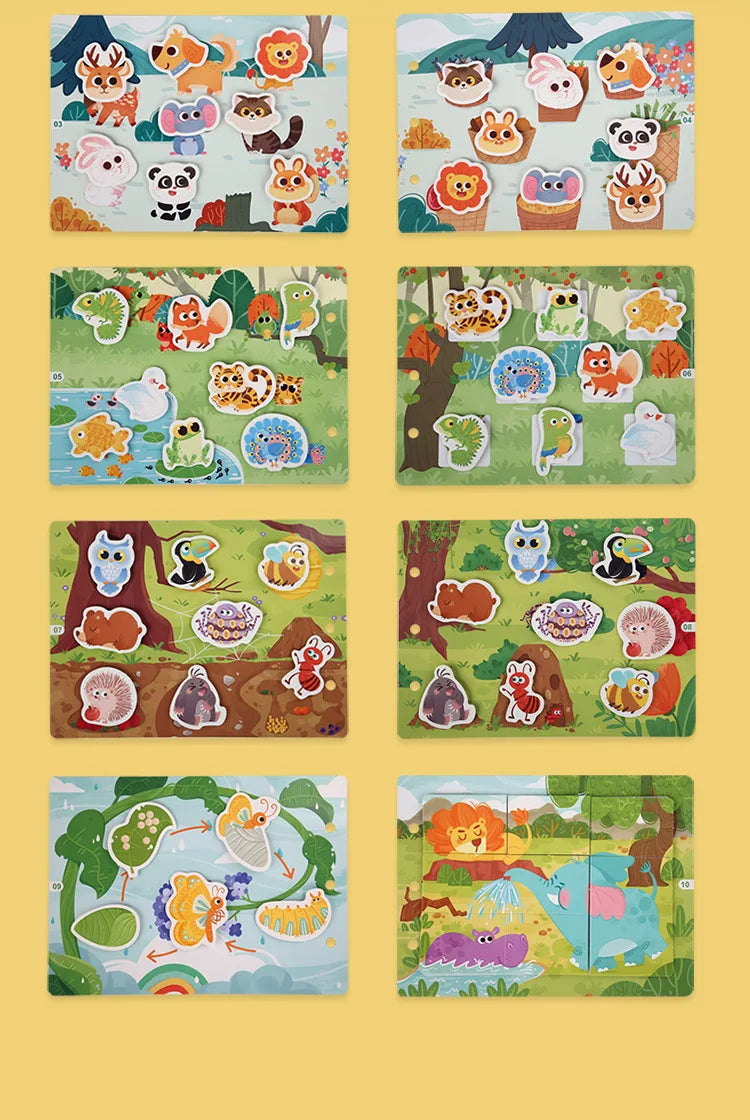 📘 My First Montessori Busy Book – Hands-On Learning Fun for Little Minds! 🧠✨ - ThiGui