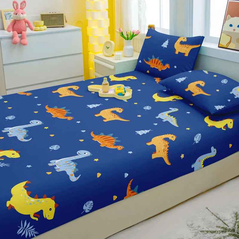 🦁 Wildly Cute! Animal Fitted Sheet for Happy Bedtimes - ThiGui