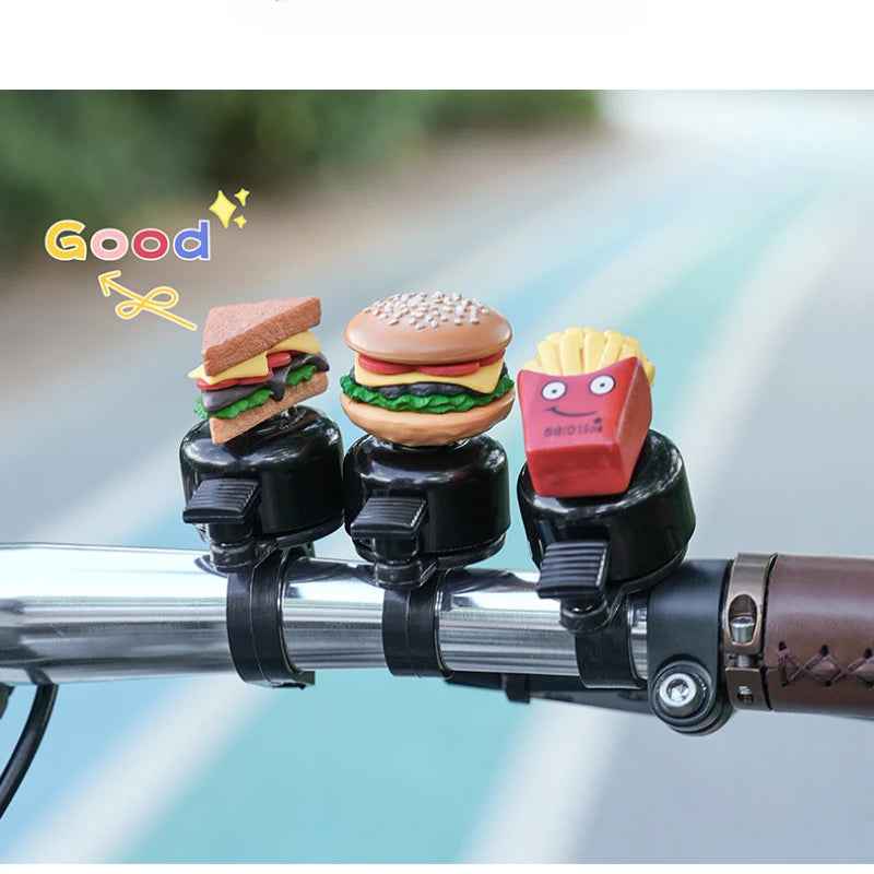 🌱Ding Ding, Let’s Roll! The Fun-Filled Hamburger Bike Bell That Makes Boys Smile - ThiGui