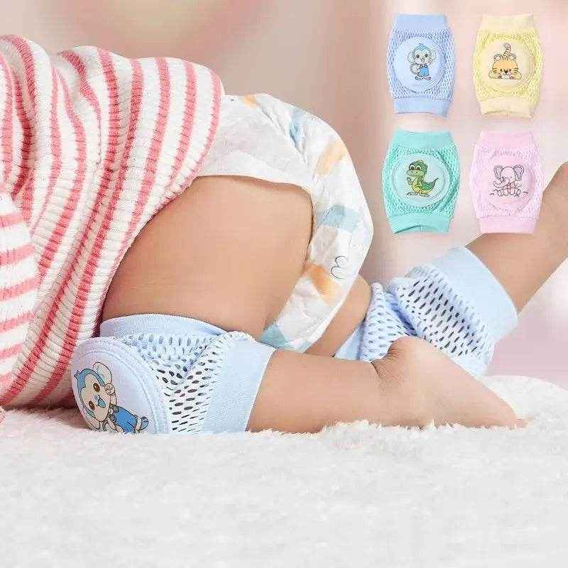 🛡️Keep Those Wobbly Knees Safe! Cute Non-Slip Baby Knee Pads for Crawling Adventures - ThiGui
