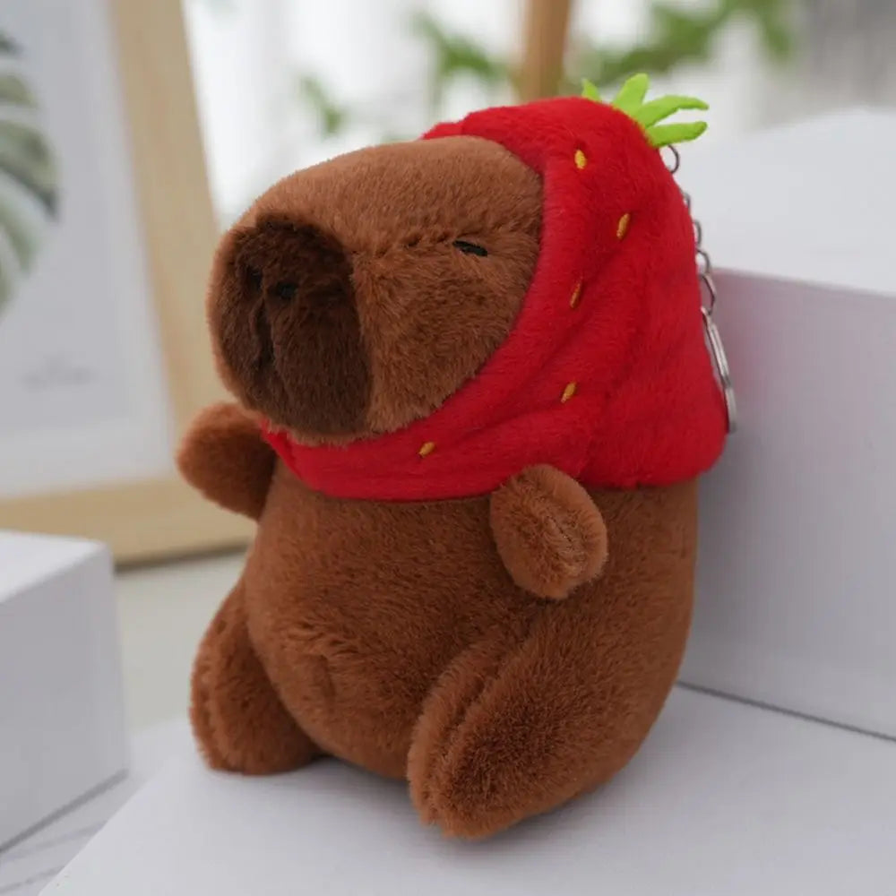 🐹 Adorable Multicolor Capybara Keychain – Cuteness You Can Clip Anywhere! 💕✨ - ThiGui