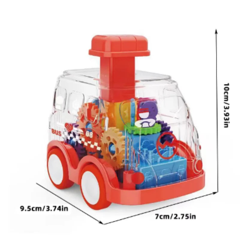 🚗 Zoom & Click Gear Car – Press-and-Go Fun for Curious Little Drivers! 🔧✨ - ThiGui