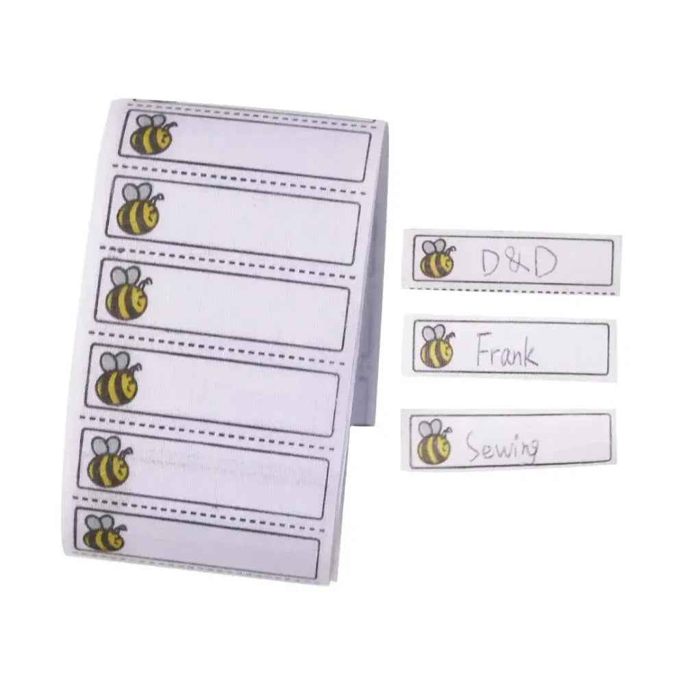 🐝Buzz-Worthy Iron-On Name Labels – Keep Clothes Cute & Organised! - ThiGui