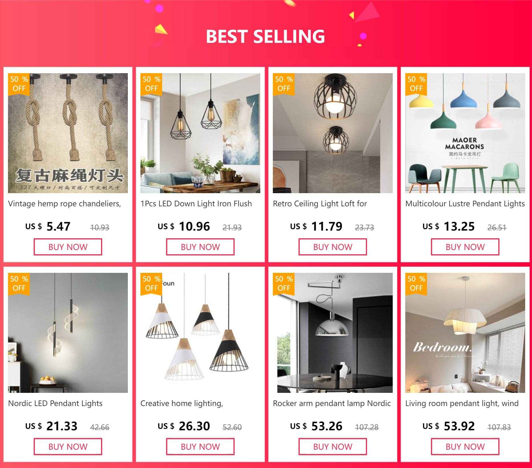 💡Vintage Pop Pendant Lamps – Brighten Up Their World with Colour! - ThiGui