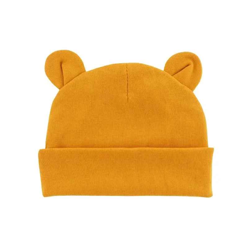 🧸 Soft Baby Cotton Hat with Ears – Cuteness & Warmth in One! ❄️👶 - ThiGui