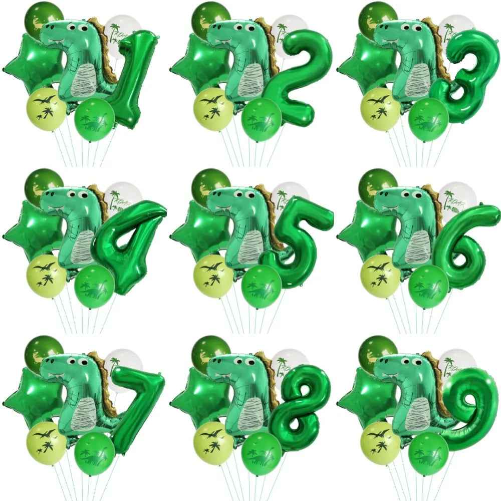 🦕 Dino-Roar Party Set – Fun Disposable Tableware for a Jurassic Birthday Bash 🎂🎈 - ThiGui