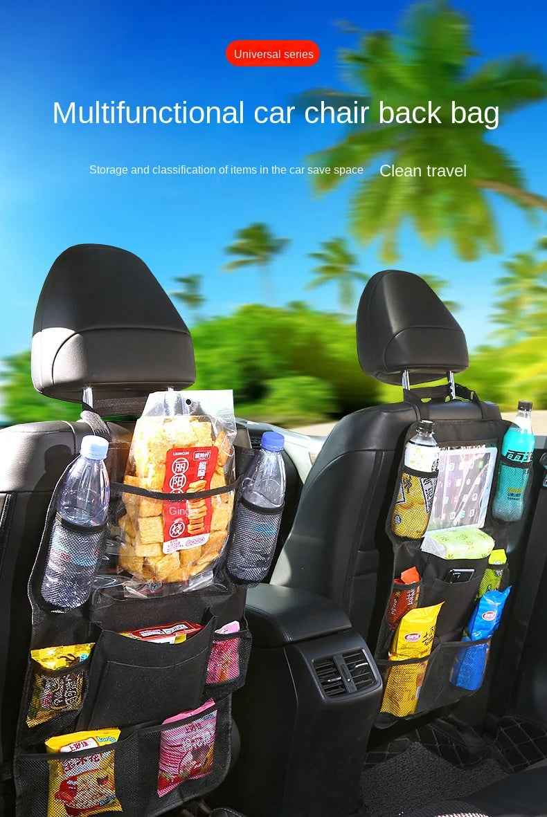 Road Trip Hero – Backseat Organizer with Tablet Holder for Tidy, Happy Car Rides! - ThiGui