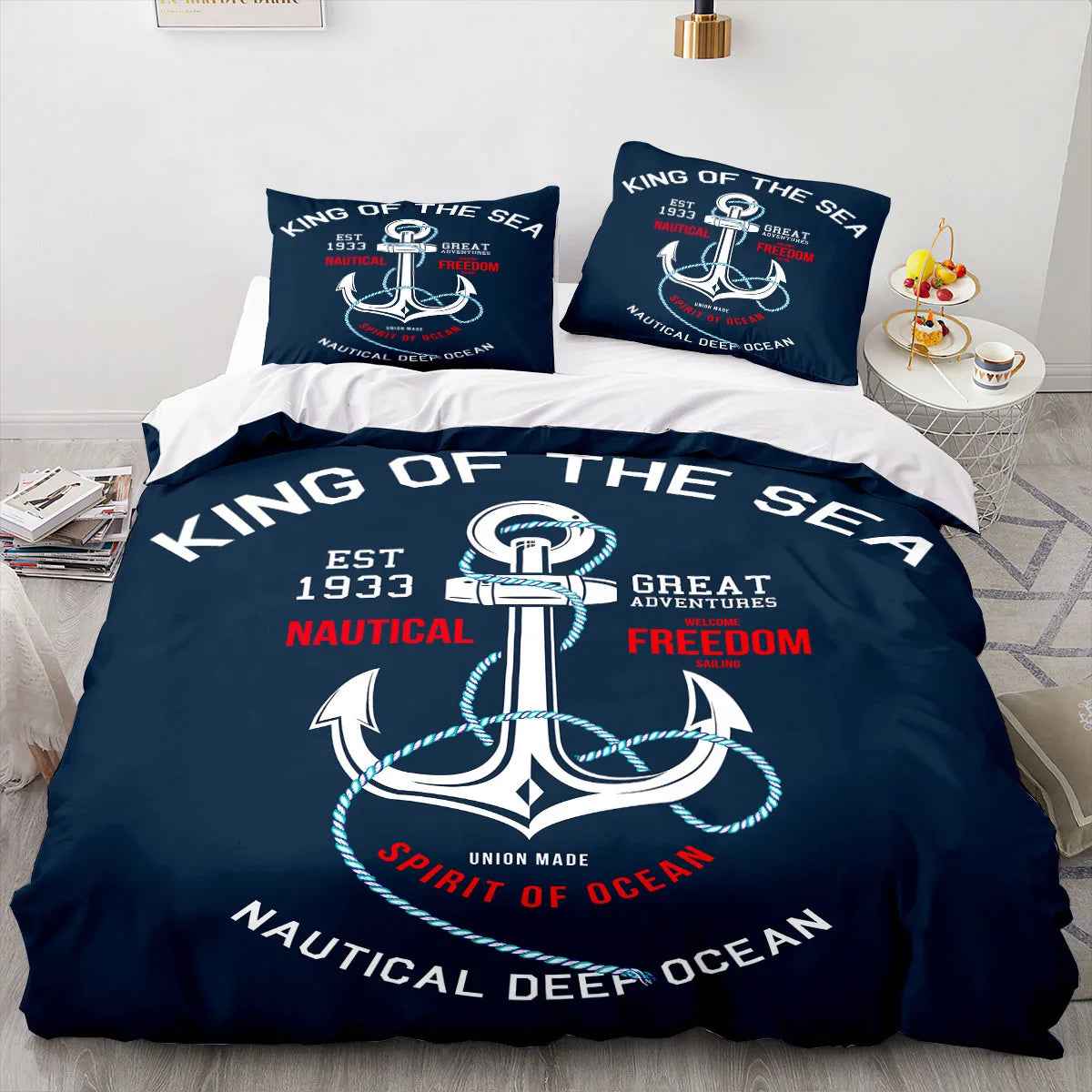 ⚓ Set Sail to Sleep! Nautical Bedding Boys Will Love - ThiGui