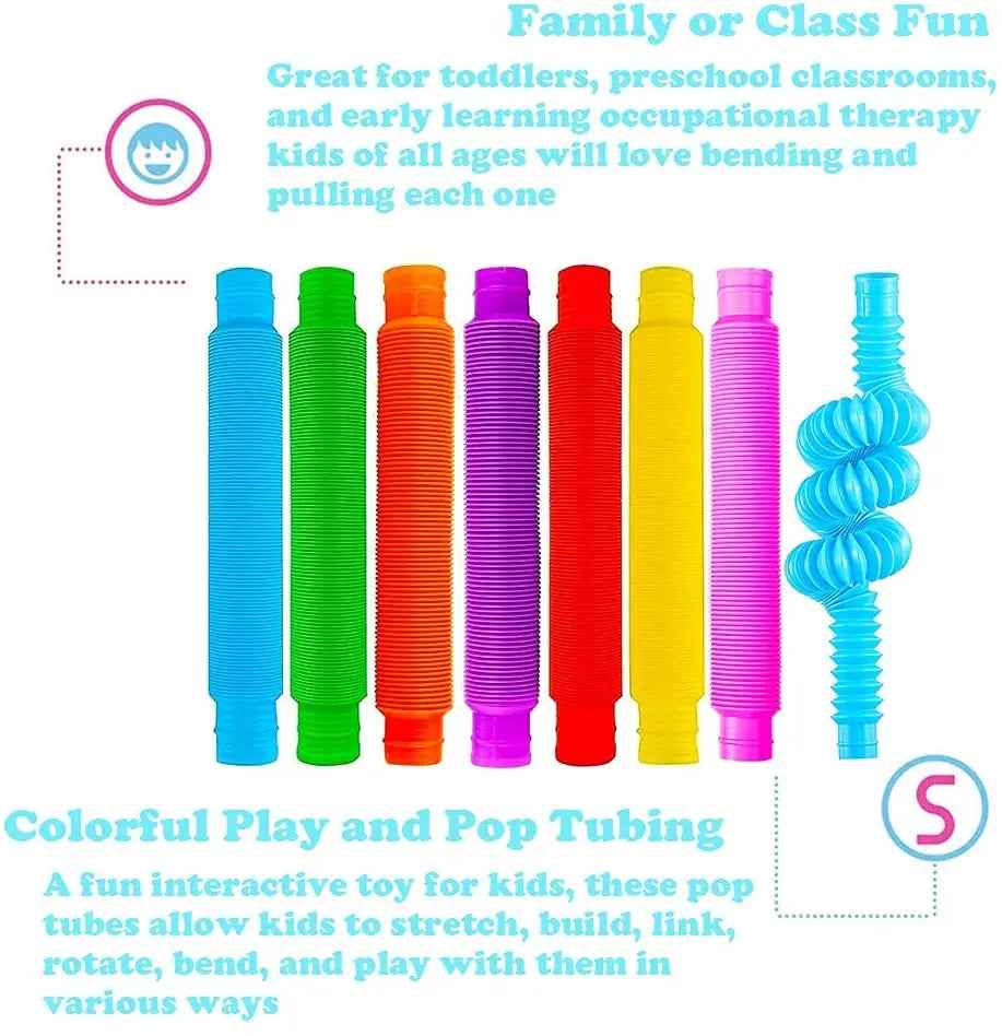 🎁Stretch, Pop, Smile! The Colorful Pop Tubes That Keep Little Hands Busy and Happy - ThiGui