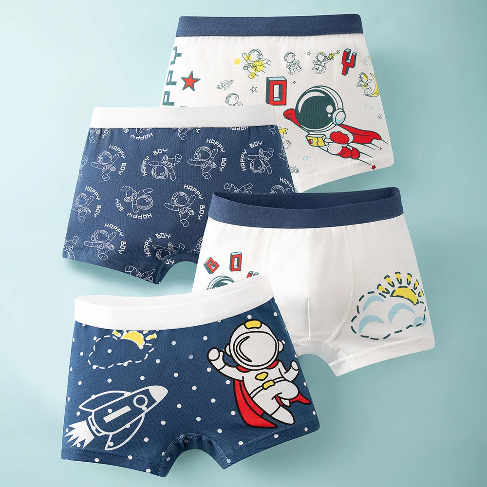 🦖 Dino Days Boxer Briefs – Soft & Comfy Cotton Undies for Boys! 🩳✨ - ThiGui