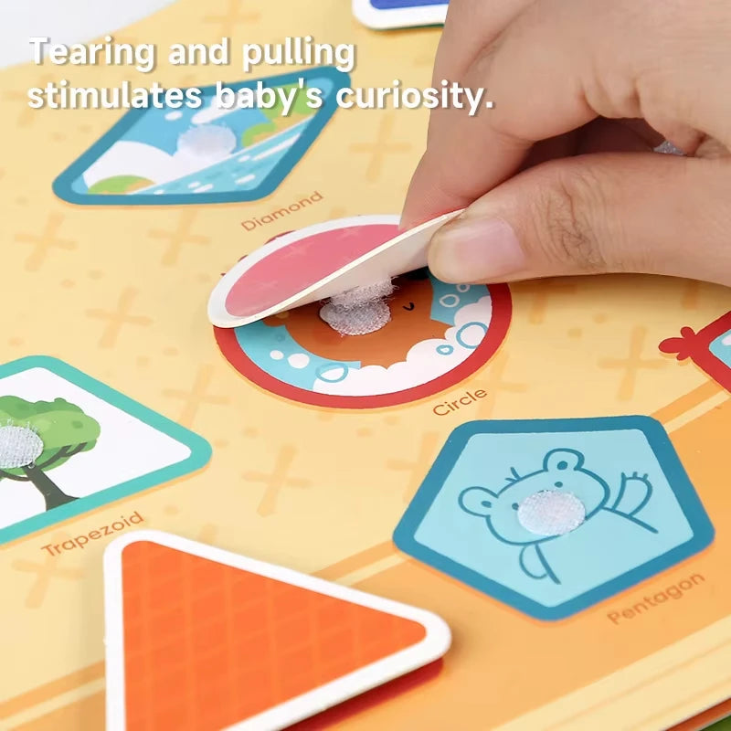 📘 My First Montessori Busy Book – Hands-On Learning Fun for Little Minds! 🧠✨ - ThiGui