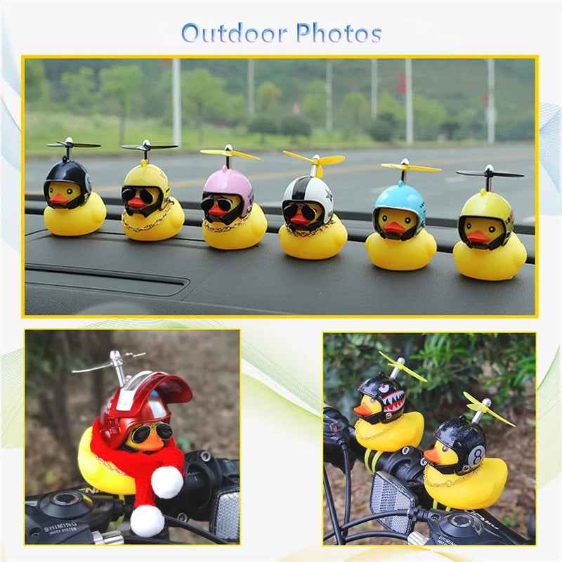 🚴Quack & Glow! The Little Yellow Duck That Lights Up Every Ride - ThiGui