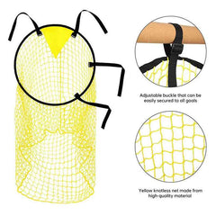⚽ Foldable Soccer Target Net – Help Your Little Striker Sharpen Their Aim! 🎯🏃‍♂️ - ThiGui