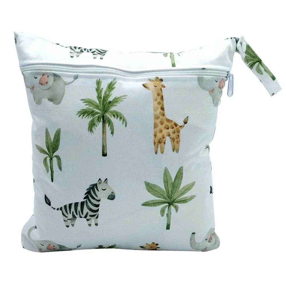 🌿 Mum’s Little Helper: Waterproof Reusable Wet Bag for Busy Days Out! 🍼 - ThiGui