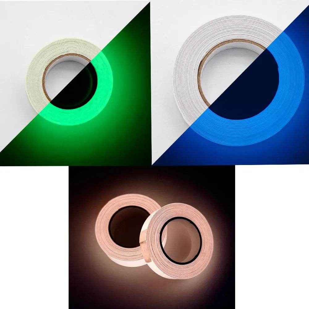 💡Glow-in-the-Dark Magic Tape – Light Up the Night, Keep Everyone Safe! - ThiGui