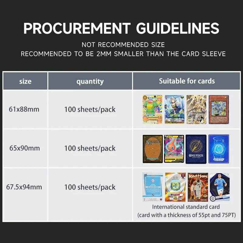 🛡️Super Handy Pull Tab Sleeves – Make Card Storage Easy for Your Little Collectors! - ThiGui