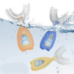 🦷 Gentle Silicone Toothbrush – Oral Care for Kids Ages 2 to 12 👶💧 - ThiGui