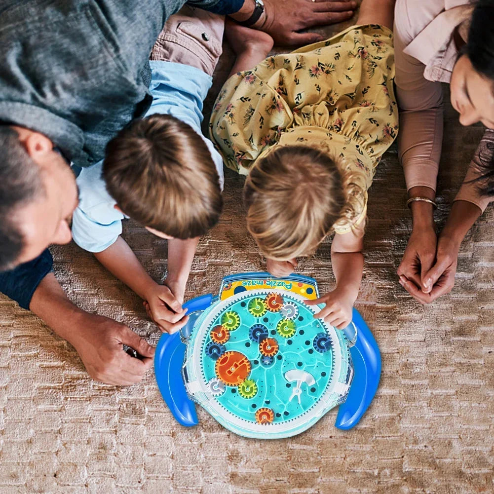 🌀 3D Gear Maze Puzzle Toy – Balance Ball Labyrinth Challenge for Kids’ Focus & Fun! 🧠🎯 - ThiGui