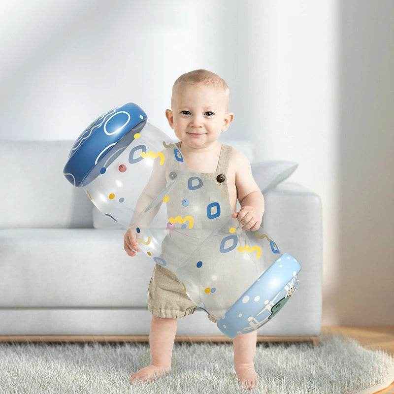 👶Tummy Time Fun – Soft Roller Toy That Gets Baby Moving & Giggling! - ThiGui