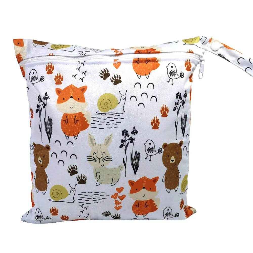 🌿 Mum’s Little Helper: Waterproof Reusable Wet Bag for Busy Days Out! 🍼 - ThiGui