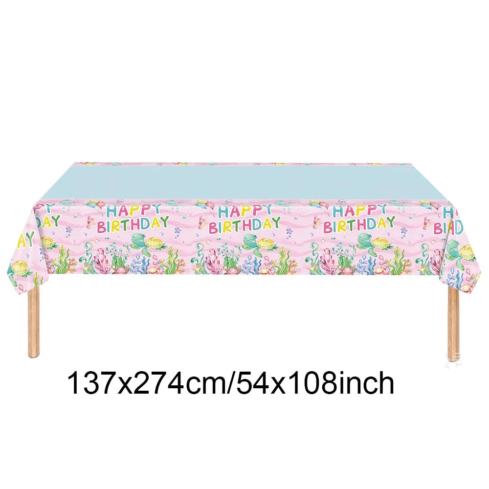 🐠 Under the Sea Birthday Balloon Set – Dive into a Magical Ocean Party! 🌊🎈 - ThiGui