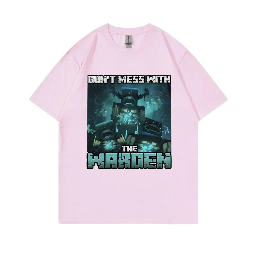 Game On Warden Tee 🎮🔥 Soft 100% Cotton Oversized Fun for Cool Boys - ThiGui